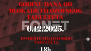 Godišnjica blokade fakulteta